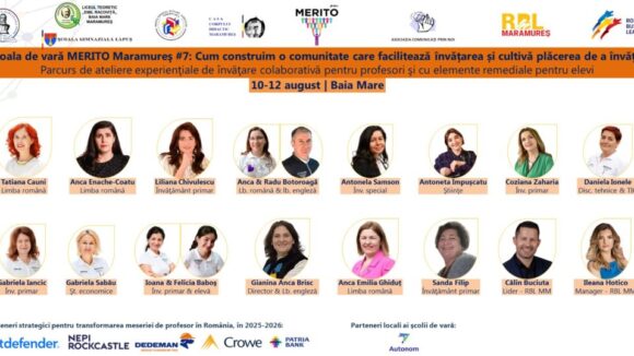 ȘCOALA DE VARĂ MERITO: Cum construim o comunitate care facilitează învățarea și cultivă plăcerea de a învăța?