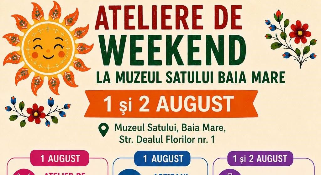 MUZEUL SATULUI BAIA MARE: Ateliere de sfârșit de săptămână