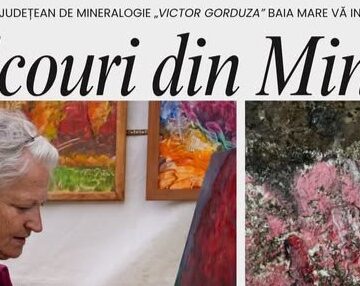 MUZEUL JUDEȚEAN DE MINERALOGIE: Invitație la vernisajul expoziției „Ecouri din Mină”, semnată de artista vizuală Elisabeta Pietrar Veress MUZEUL JUDEȚEAN DE MINERALOGIE: Invitație la vernisajul expoziției „Ecouri din Mină”, semnată de artista vizuală Elisabeta Pietrar Veress
