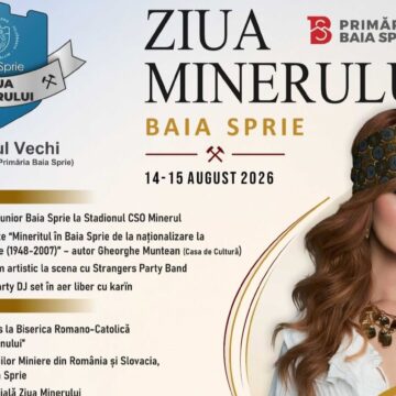 ZIUA MINERULUI – BAIA SPRIE: Două zile de sărbătoare. pentru memoria și identitatea orașului minier ZIUA MINERULUI – BAIA SPRIE: Două zile de sărbătoare. pentru memoria și identitatea orașului minier