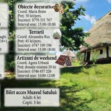 MUZEUL SATULUI BAIA MARE: Ateliere de sfârșit de sfârșit de săptămână