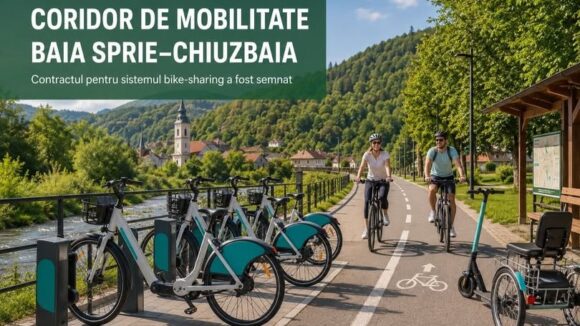 INVESTIȚIE: Coridor de mobilitate Baia Sprie – Chiuzbaia INVESTIȚIE: Coridor de mobilitate Baia Sprie – Chiuzbaia