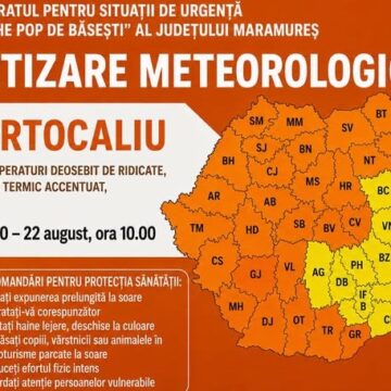 COD PORTOCALIU DE CANICULĂ în Maramureș