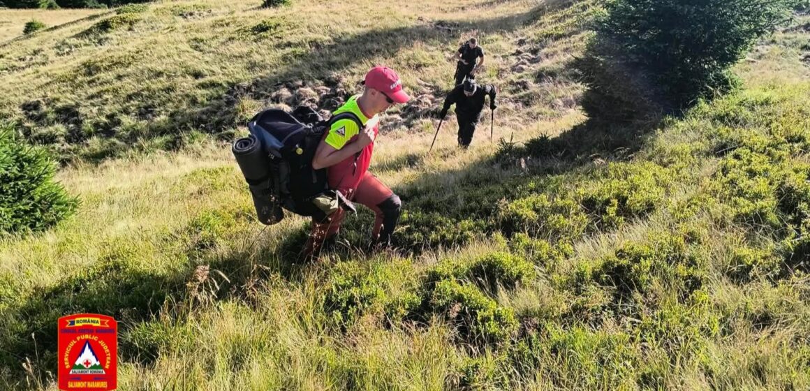 SALVAMONT MARAMUREȘ: Cetățean ucrainean plecat de acasă de 24 de zile, recuperat în zona Vârfului Lădescu