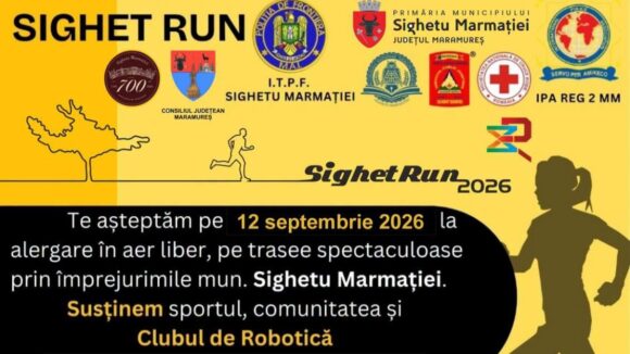 SIGHET RUN 2026: Aleargă pentru Maramureș! Aleargă pentru istorie!
