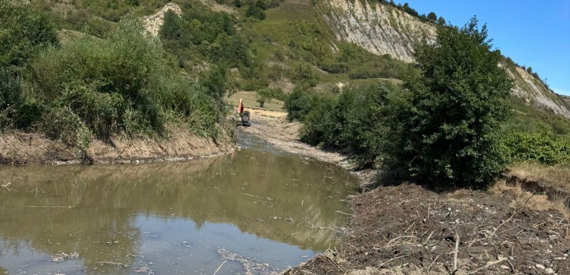 ROGOZ: Lucrări finalizate pe râul Lăpuș ROGOZ: Lucrări finalizate pe râul Lăpuș