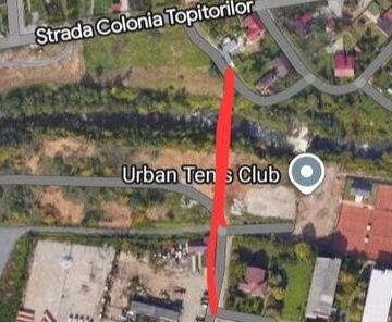 BAIA MARE: Un pod construit de la zero, acolo unde nu exista