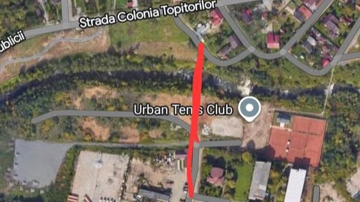 BAIA MARE: Un pod construit de la zero, acolo unde nu exista
