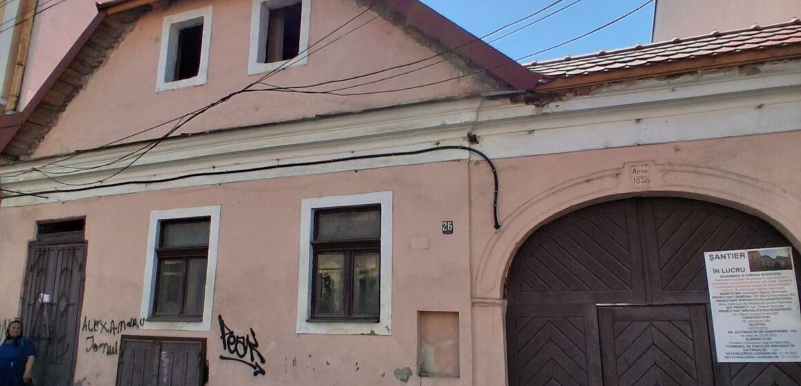 ZAHORÁNSZKI BRIGITTA: Continuă lucrările de reabilitare a „Casei Poloneze” din Sighetu Marmației