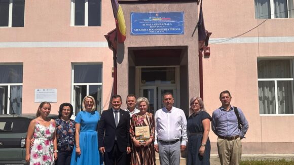 VIZITĂ: Consulul Onorific al Ucrainei, Vasile S. Ruscovan, a revenit în comunitatea natală din Rona de Sus