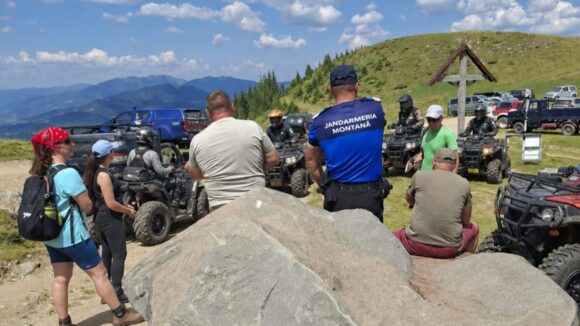 STRICT INTERZIS accesul neautorizat cu ATV-uri și autoturisme 4×4 în ariile naturale protejate și pe pajiștile alpine