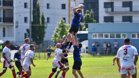 RUGBY: „Zimbrii” i-au administrat liderului prima înfrângere din campionat