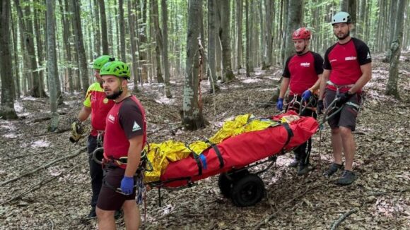 SALVAMONT: Acțiune de salvare în zona Săpânța