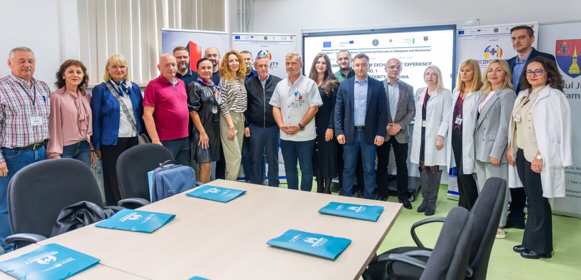 SCHIMB DE EXPERIENȚĂ româno-ucrainean în domeniul chirurgiei generale, la Baia Mare, în implementarea proiectului MEDICUNITY