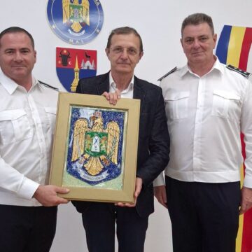SIGHETU MARMAȚIEI: Academicianul Ioan-Aurel Pop s-a întors după 51 de ani la Poliția de Frontieră
