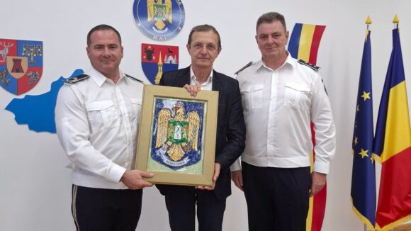 SIGHETU MARMAȚIEI: Academicianul Ioan-Aurel Pop s-a întors după 51 de ani la Poliția de Frontieră