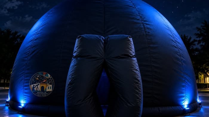 PLANETARIUL MOBIL al Muzeului de Științe Astronomice în Parcul Central la Sărbătoarea Castanelor PLANETARIUL MOBIL al Muzeului de Științe Astronomice în Parcul Central la Sărbătoarea Castanelor