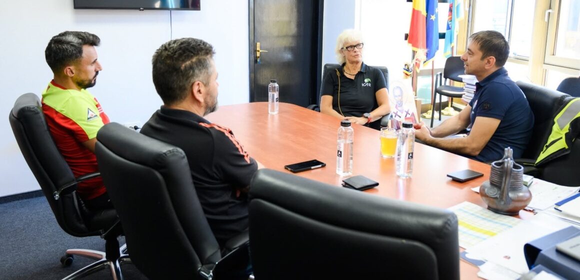 SALVAMONT MARAMUREȘ: Marie Nordgren, vicepreședinta Comisiei Internaționale de Salvare Alpină, în Maramureș