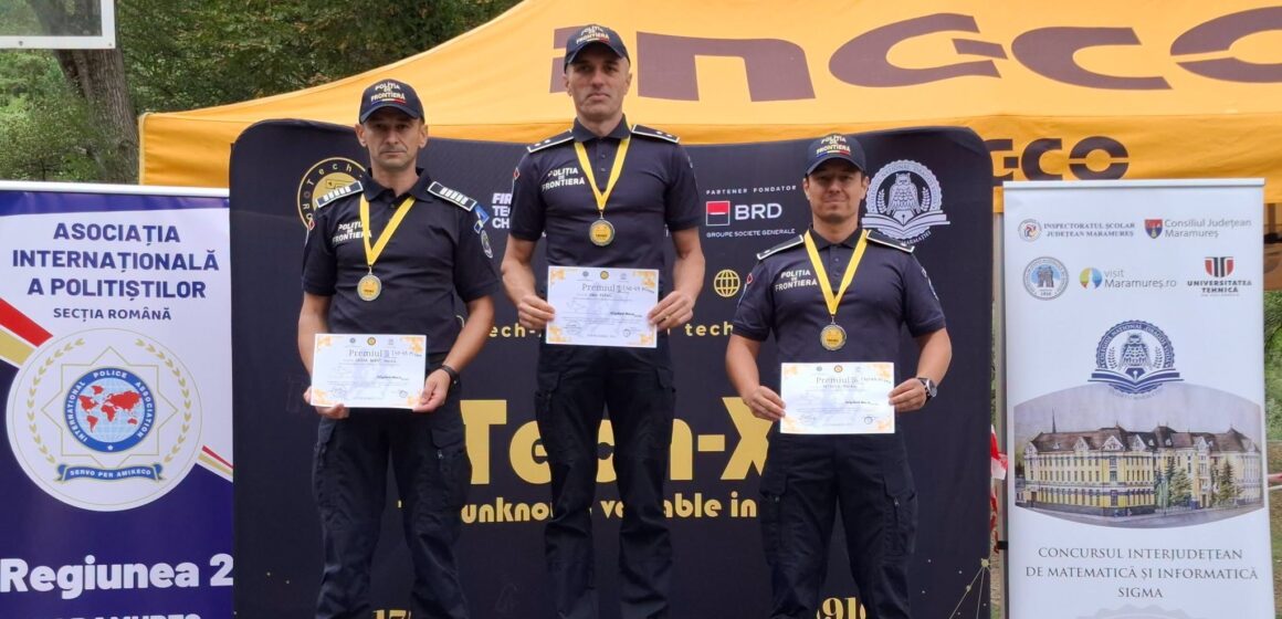 POLIȚIA DE FRONTIERĂ, pe podium la Sighet Run 2026