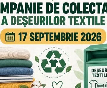 CAMPANIE DE COLECTARE deșeuri textile în Șomcuta Mare și localitățile aparținătoare