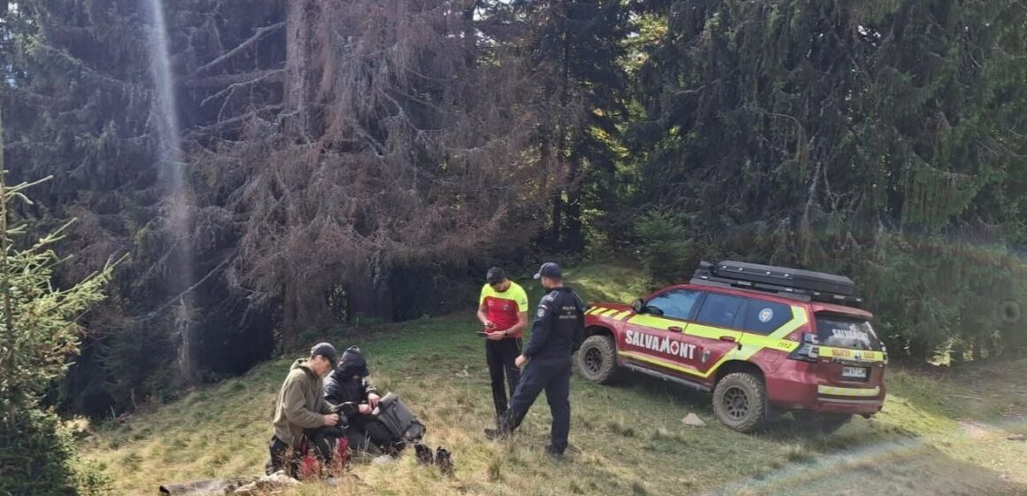 SALVAMONT MARAMUREȘ: Doi cetățeni ucraineni, recuperați în zona Poienile de Sub Munte