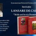 LANSARE DE CARTE: Heinrich Ferenc – 56 de ani în via Domnului