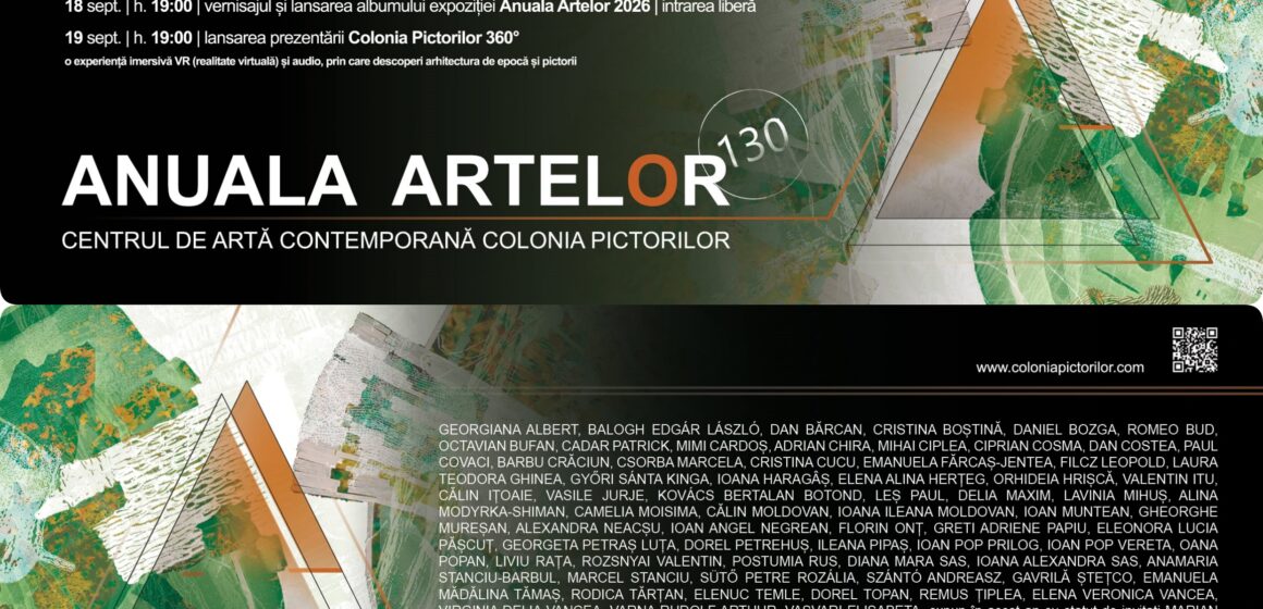 COLONIA PICTORILOR: Anuala Artelor 2026 – 121 de lucrări de artă, creațiile a 67 de artiști COLONIA PICTORILOR: Anuala Artelor 2026 – 121 de lucrări de artă, creațiile a 67 de artiști
