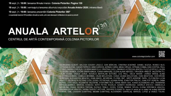 COLONIA PICTORILOR: Anuala Artelor 2026 – 121 de lucrări de artă, creațiile a 67 de artiști COLONIA PICTORILOR: Anuala Artelor 2026 – 121 de lucrări de artă, creațiile a 67 de artiști