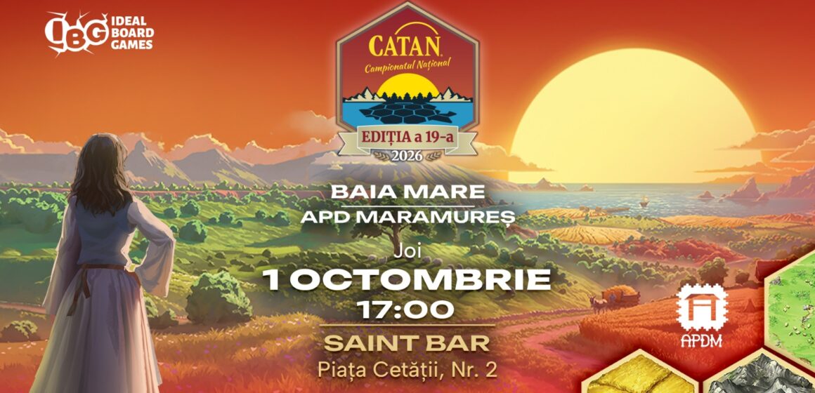 BAIA MARE devine pentru o zi capitala jocurilor de societate – Campionatul Național de CATAN ajunge în Maramureș