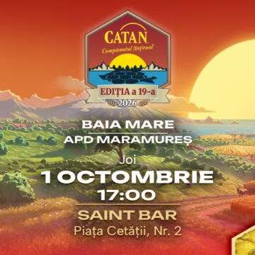 BAIA MARE devine pentru o zi capitala jocurilor de societate – Campionatul Național de CATAN ajunge în Maramureș