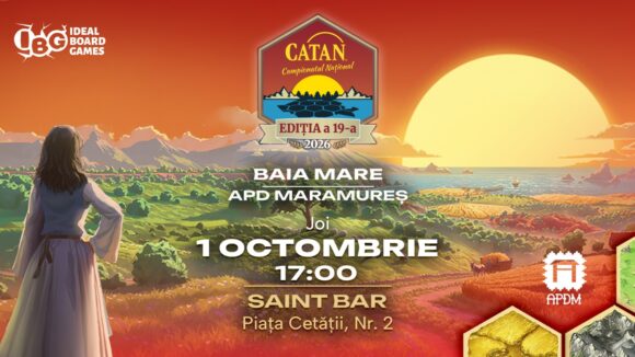 BAIA MARE devine pentru o zi capitala jocurilor de societate – Campionatul Național de CATAN ajunge în Maramureș