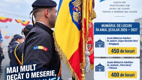 START ÎNSCRIERI: A început perioada de recrutare pentru școlile militare de subofițeri de jandarmi – 850 de locuri sunt dispobibile în acest an START ÎNSCRIERI: A început perioada de recrutare pentru școlile militare de subofițeri de jandarmi – 850 de locuri sunt dispobibile în acest an
