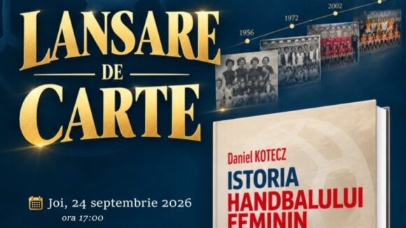 LANSARE DE CARTE: Istoria handbalului feminin maramureșean de Daniel Kotecz LANSARE DE CARTE: Istoria handbalului feminin maramureșean de Daniel Kotecz