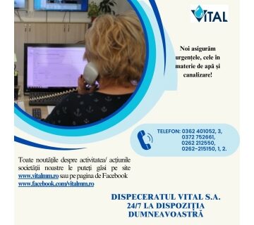 VITAL: Cum funcționează Dispeceratul și cum se gestionează sesizările dumneavoastră VITAL: Cum funcționează Dispeceratul și cum se gestionează sesizările dumneavoastră