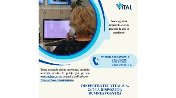 VITAL: Cum funcționează Dispeceratul și cum se gestionează sesizările dumneavoastră VITAL: Cum funcționează Dispeceratul și cum se gestionează sesizările dumneavoastră