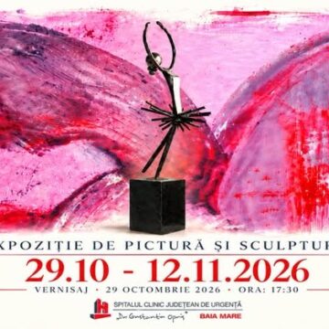 VERNISAJ EXPOZIȚIE de pictură și sculptură în fier realizate de Stelian Blagoslov și Dan Bărcan la Spitalul Clinic de Urgență