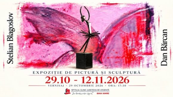 VERNISAJ EXPOZIȚIE de pictură și sculptură în fier realizate de Stelian Blagoslov și Dan Bărcan la Spitalul Clinic de Urgență VERNISAJ EXPOZIȚIE de pictură și sculptură în fier realizate de Stelian Blagoslov și Dan Bărcan la Spitalul Clinic de Urgență