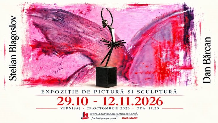 VERNISAJ EXPOZIȚIE de pictură și sculptură în fier realizate de Stelian Blagoslov și Dan Bărcan la Spitalul Clinic de Urgență VERNISAJ EXPOZIȚIE de pictură și sculptură în fier realizate de Stelian Blagoslov și Dan Bărcan la Spitalul Clinic de Urgență