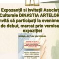 EVENIMENT DE DEBUT: Dinastia Artelor – invitație la vernisaj expoziție și lansare de carte la Baia Sprie