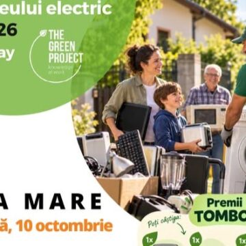 BAIA MARE: Campanie de colectare aparate electrice sâmbătă, 10 octombrie la punctele amenajate din oraș