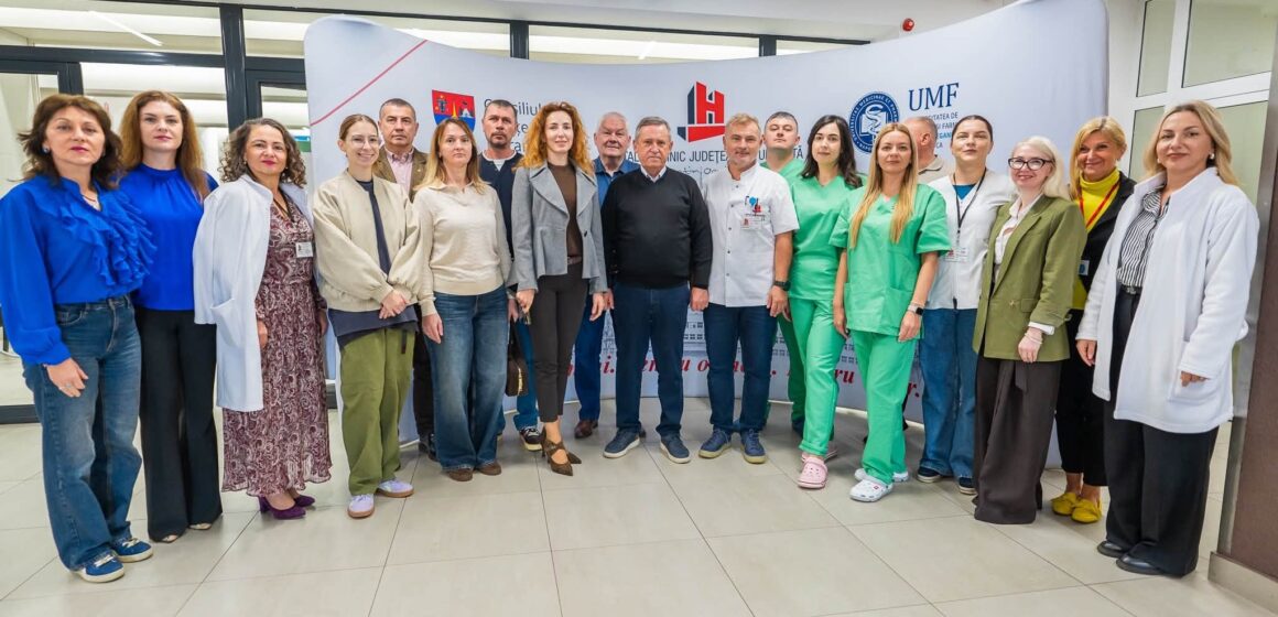 SPITALUL CLINIC JUDEȚEAN DE URGENȚĂ: Schimb de experiență medicală româno-ucraineană