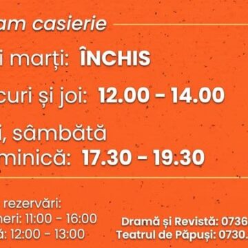 TEATRUL MUNICIPAL BAIA MARE și-a mutat activitatea la Teatrul de Păpuși TEATRUL MUNICIPAL BAIA MARE și-a mutat activitatea la Teatrul de Păpuși