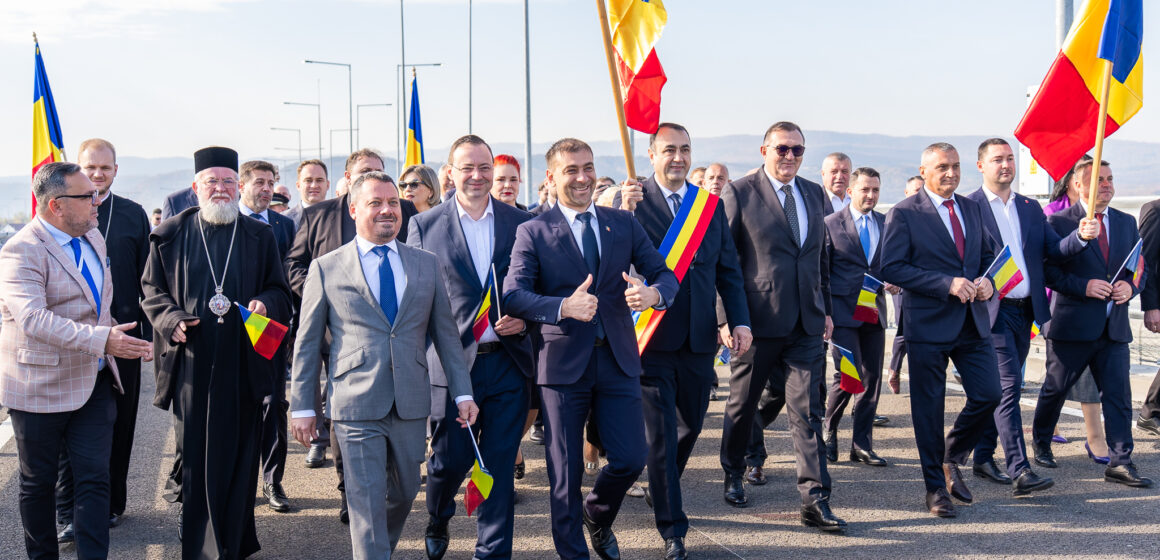 O ZI ISTORICĂ PENTRU MARAMUREȘ: noul pod peste Tisa a fost deschis circulației