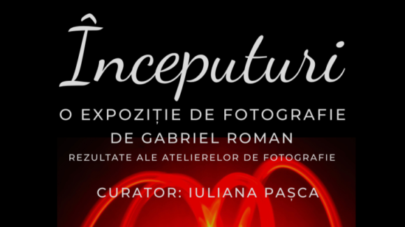 BIBLIOTECA JUDEȚEANĂ: Invitație la expoziția de fotografie „Începuturi” de Gabriel Roman