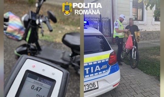 IPJ: Peste 300 de amenzi date utilizatorilor de vehicule pe două roți într-o săptămână IPJ: Peste 300 de amenzi date utilizatorilor de vehicule pe două roți într-o săptămână