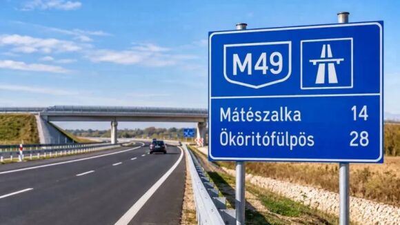 UNGARIA a inaugurat primii peste 28 de kilometri ai drumului expres M49, care va lega autostrada M3 de granița cu România