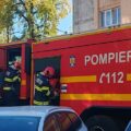 BAIA MARE: Incendiu la parterul unui bloc